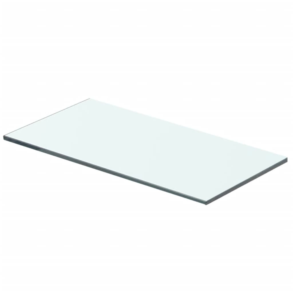 Panneau d’étagère Verre transparent 40 x 15 cm