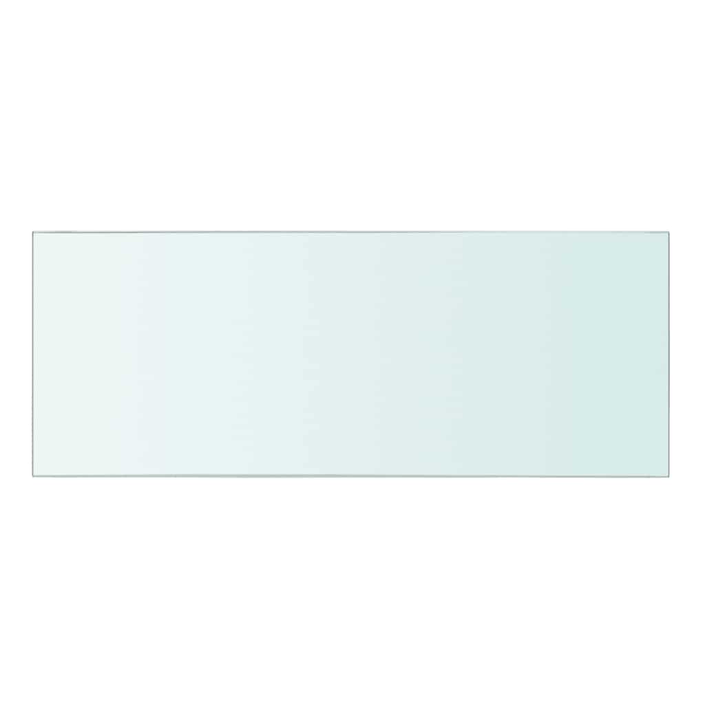 Panneau d’étagère Verre transparent 40 x 15 cm
