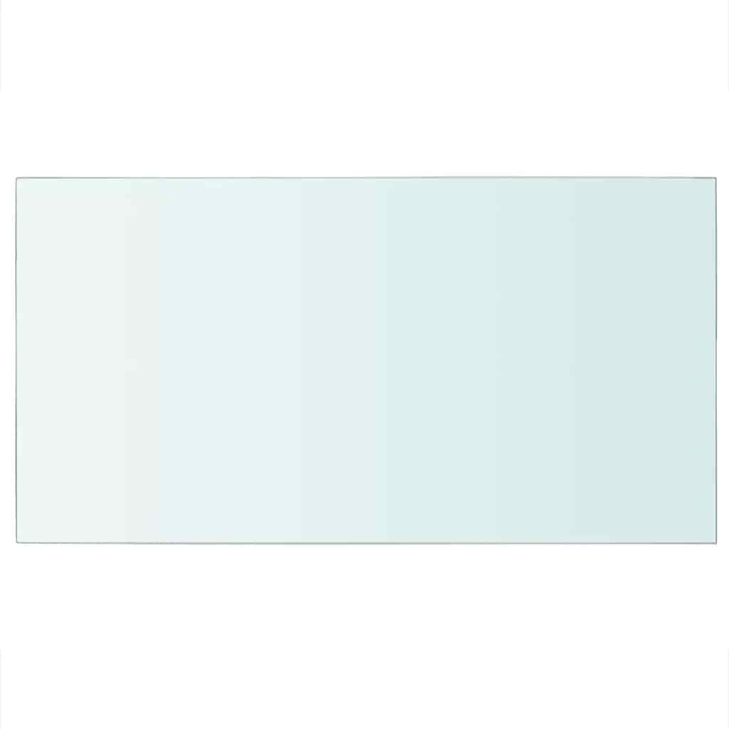 Panneau pour étagère Verre transparent 40 x 25 cm