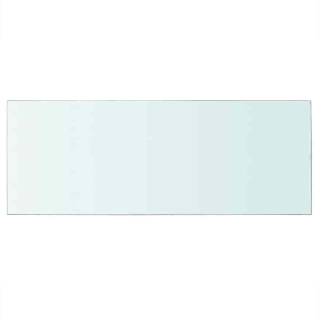 Panneau pour étagère Verre transparent 60 x 25 cm