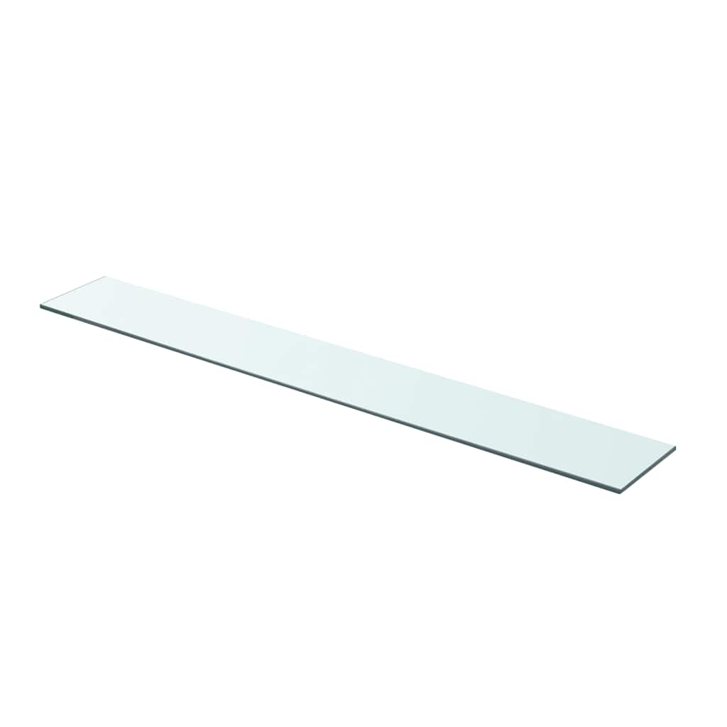 Panneau d’étagère Verre transparent 90 x 12 cm