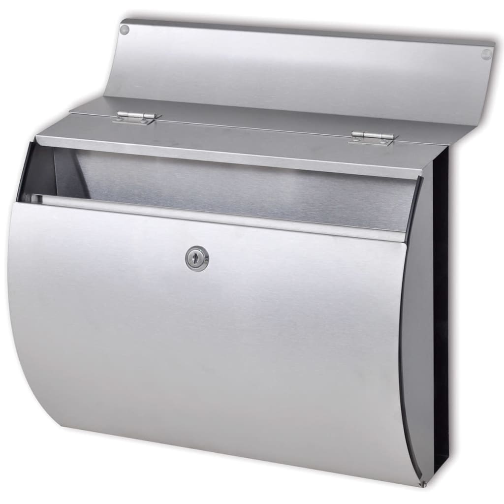 Boîte aux lettres en acier inoxydable