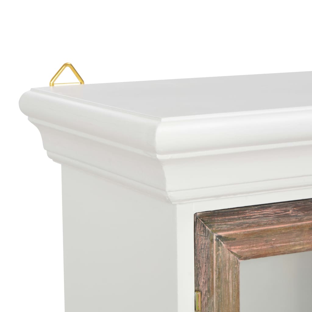 Armario de pared Blanco 49x22x59 cm Madera de ingeniería