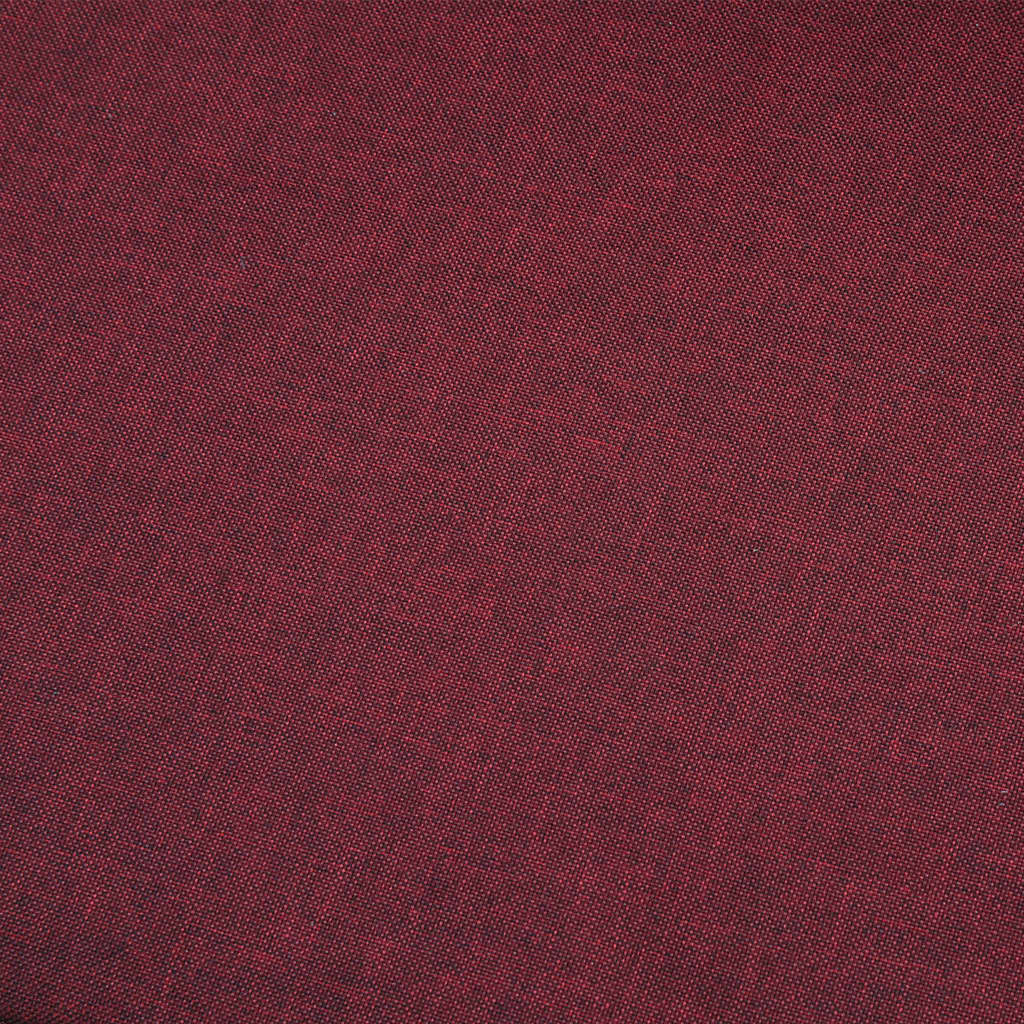 Canapé à 4 places Rouge bordeaux Tissu