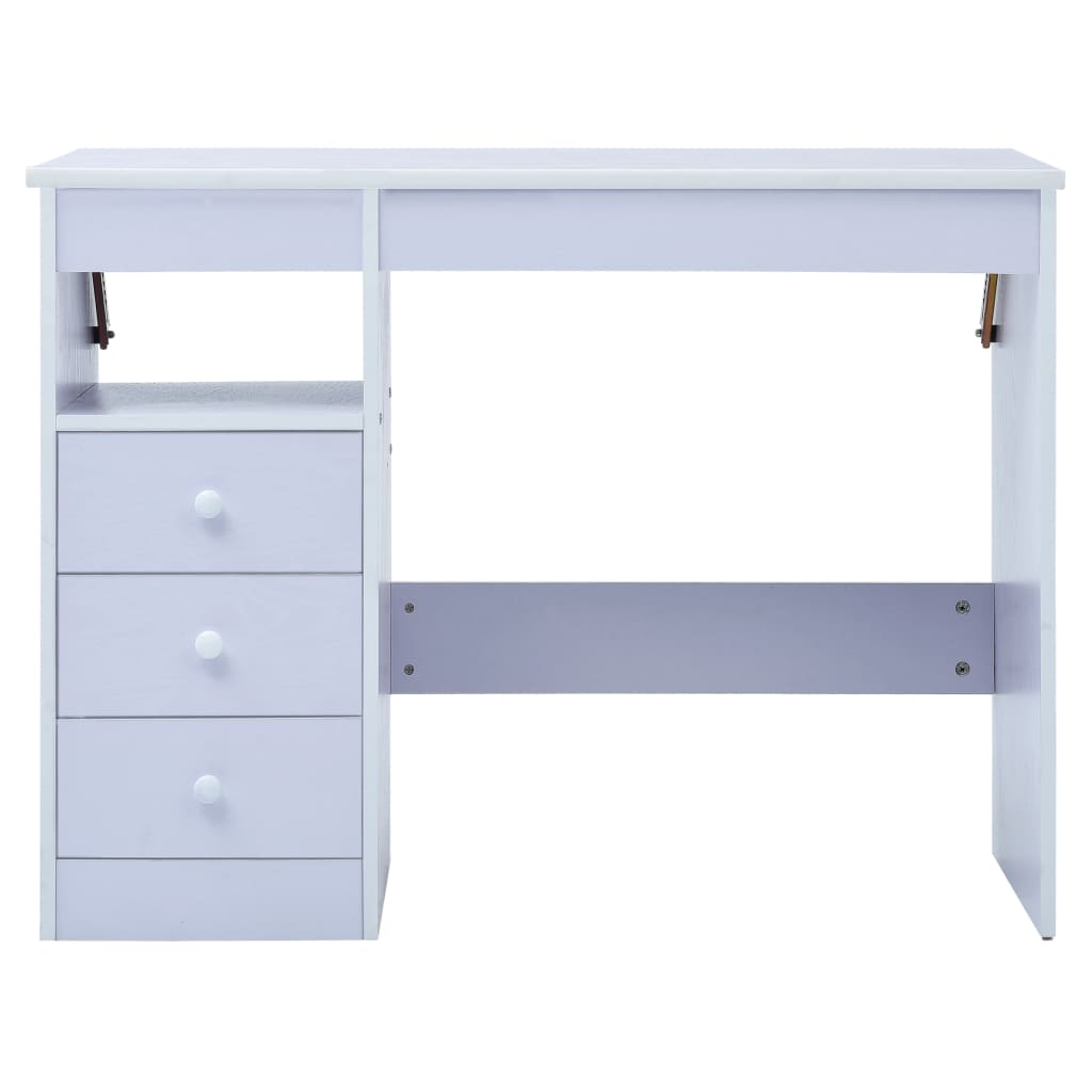 Escritorio infantil inclinable blanco