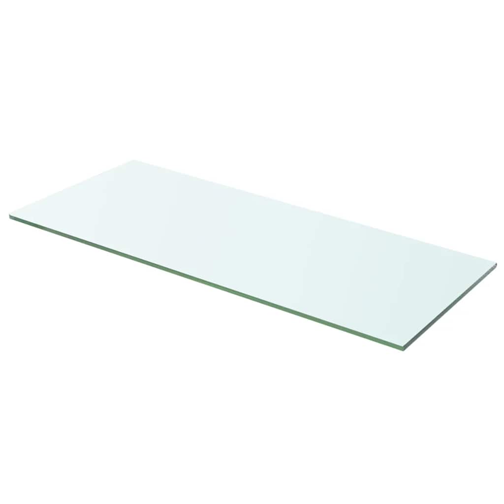 Panneaux d'étagère 2 pcs Verre Transparent 60x20 cm