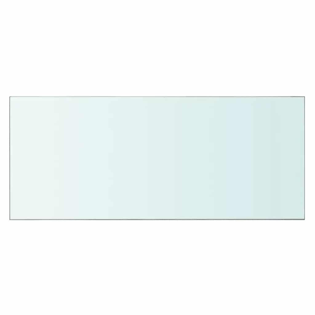 Panneaux d'étagère 2 pcs Verre Transparent 70 x 30 cm