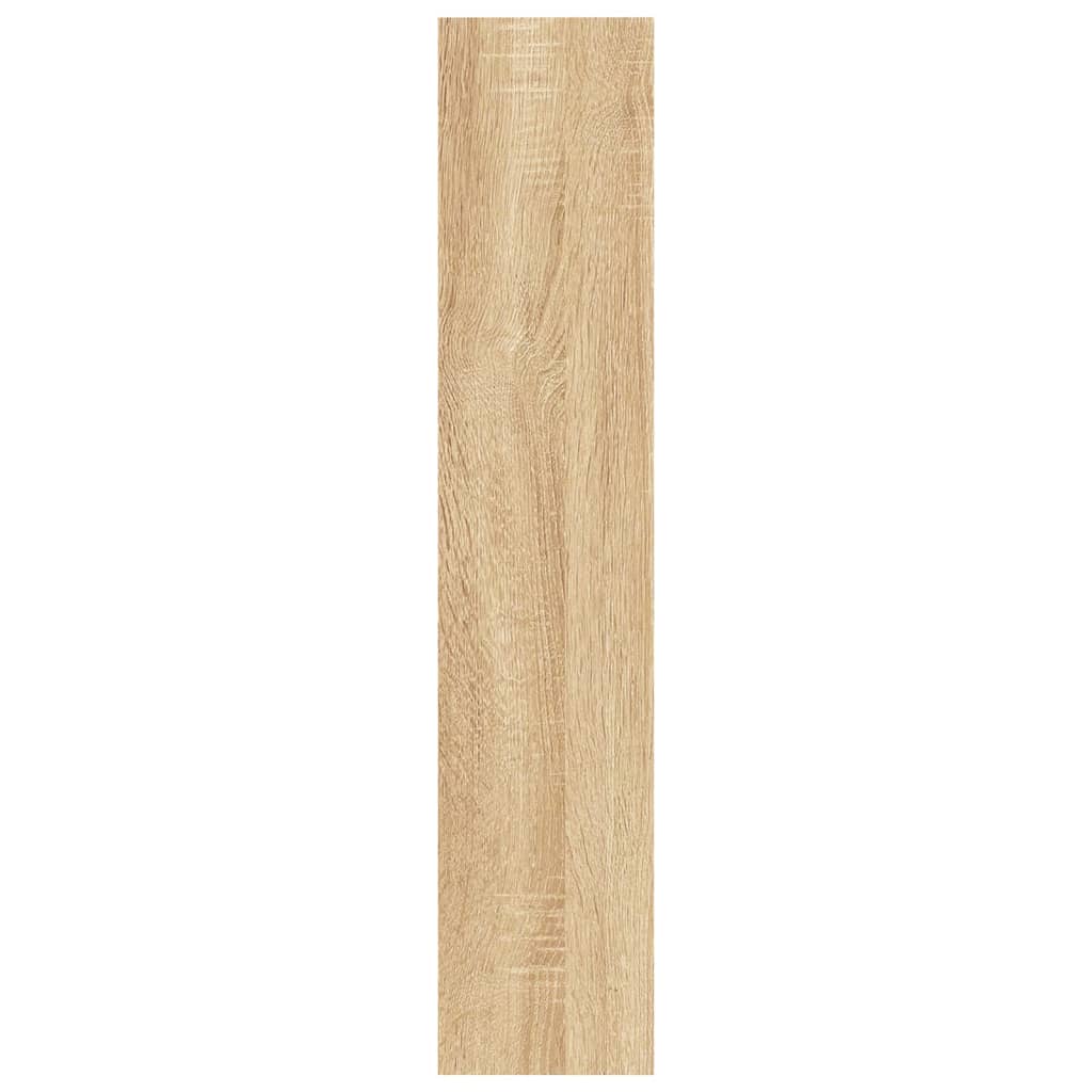 Étagère murale Chêne sonoma 90x16x78 cm Bois d’ingénierie