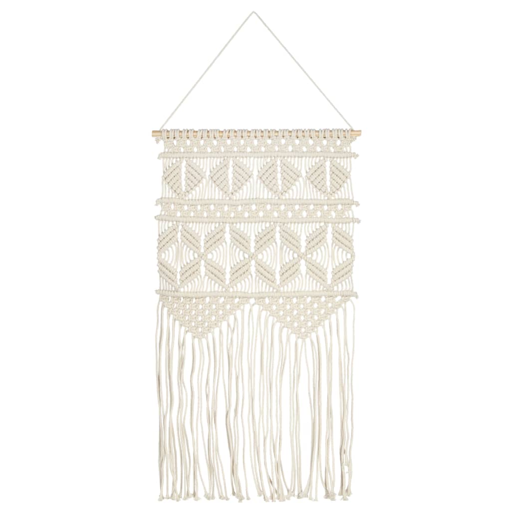 Cintre mural en macramé 40x80 cm Coton