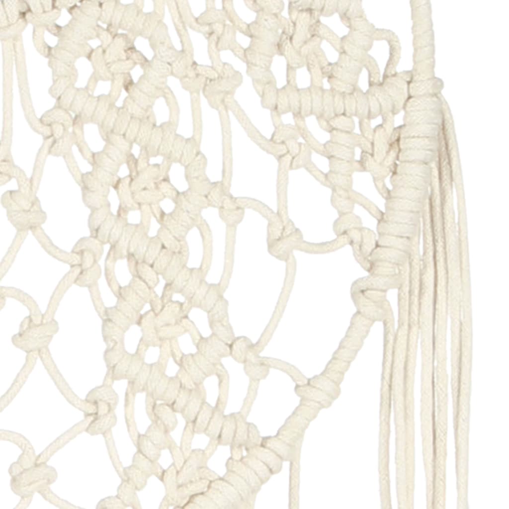 Cintre mural en macramé 40x80 cm Coton