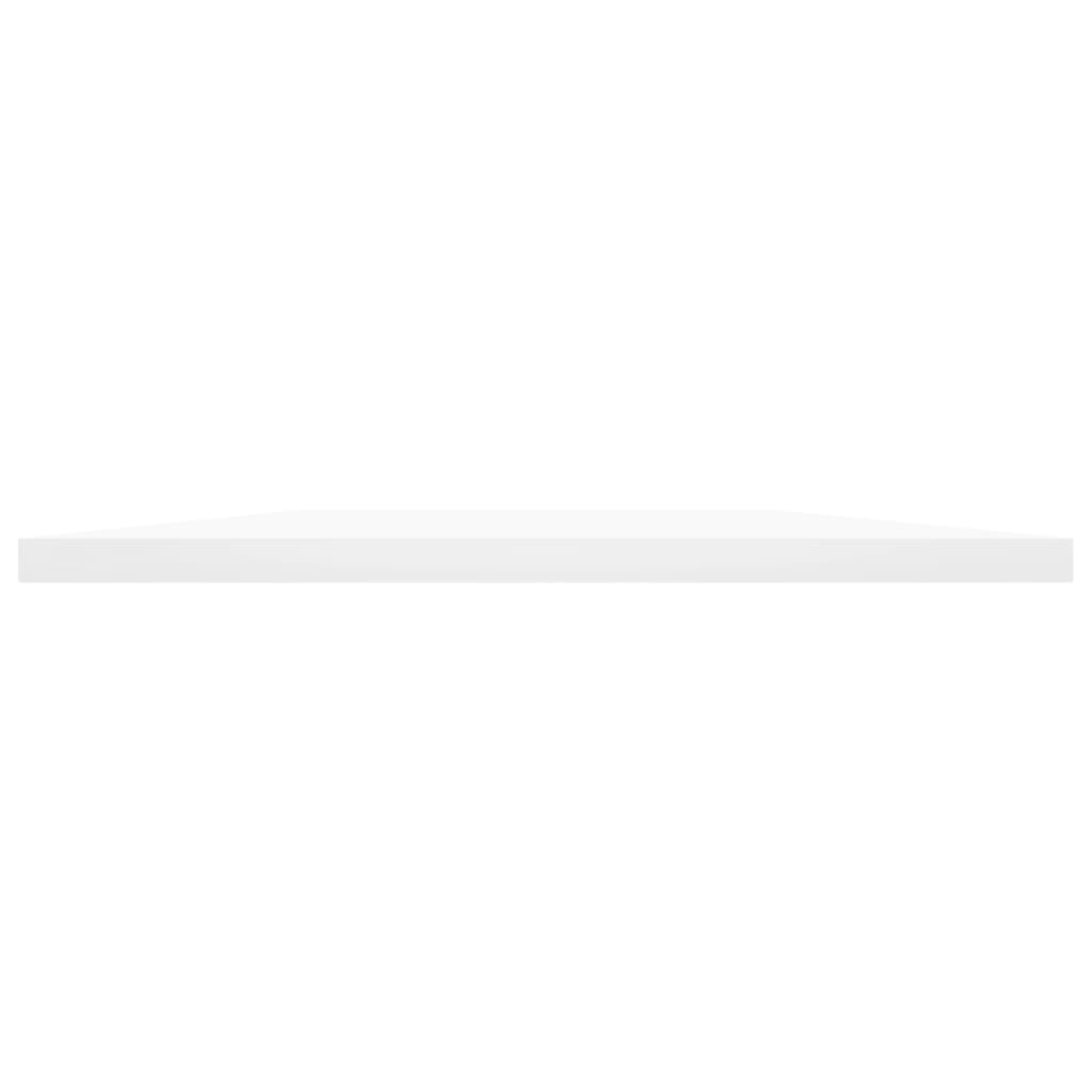 Panneaux de bibliothèque 4 pcs blanc bois d’ingénierie