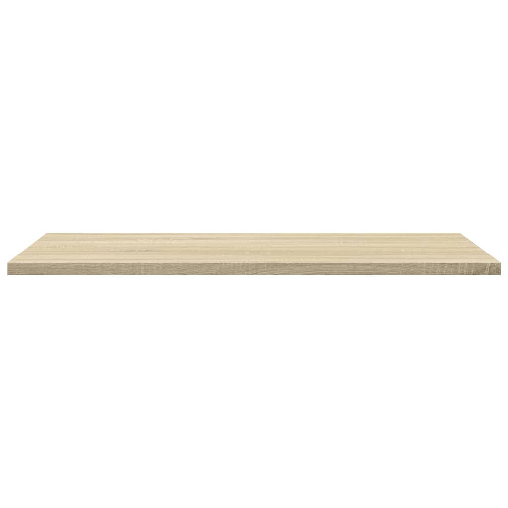 Panneau de bibliothèque 4pcs Chêne sonoma 60x30x1,5cm Aggloméré