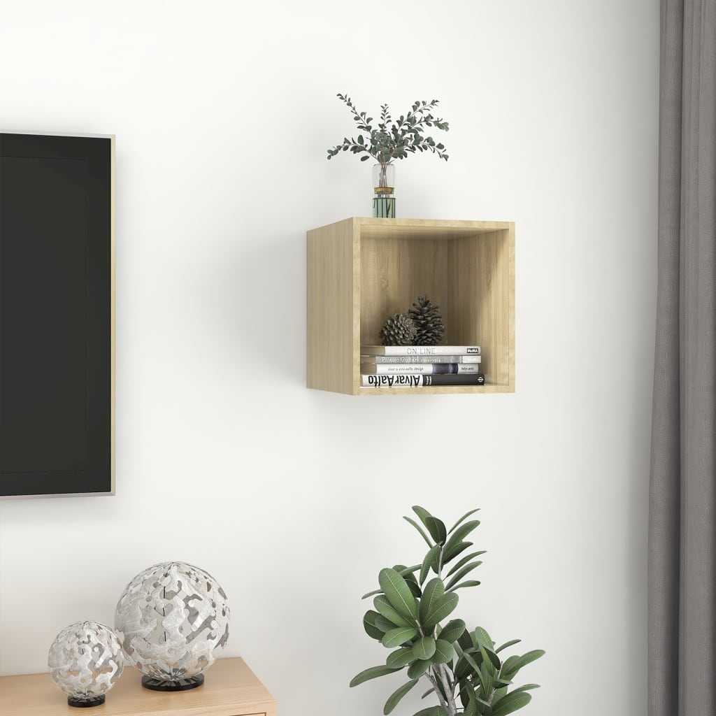Armoire murale Chêne Sonoma 37x37x37 cm Bois d’ingénierie