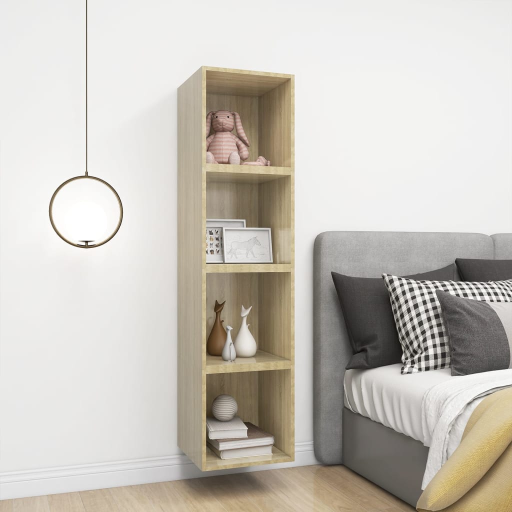 Armoire murale Chêne Sonoma 37x37x37 cm Bois d’ingénierie