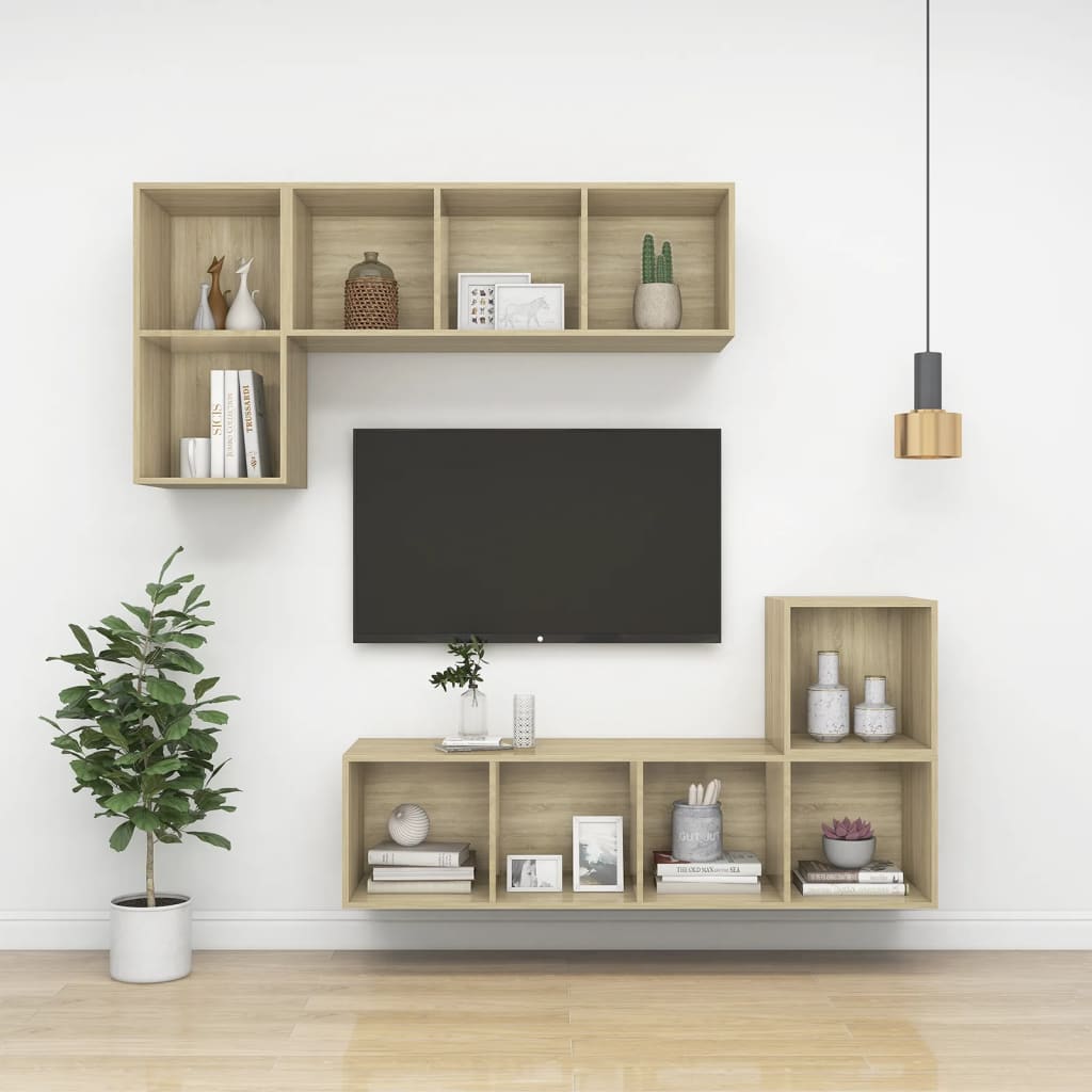 Armoire murale Chêne Sonoma 37x37x37 cm Bois d’ingénierie