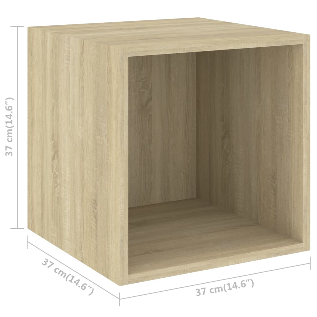 Armoire murale Chêne Sonoma 37x37x37 cm Bois d’ingénierie