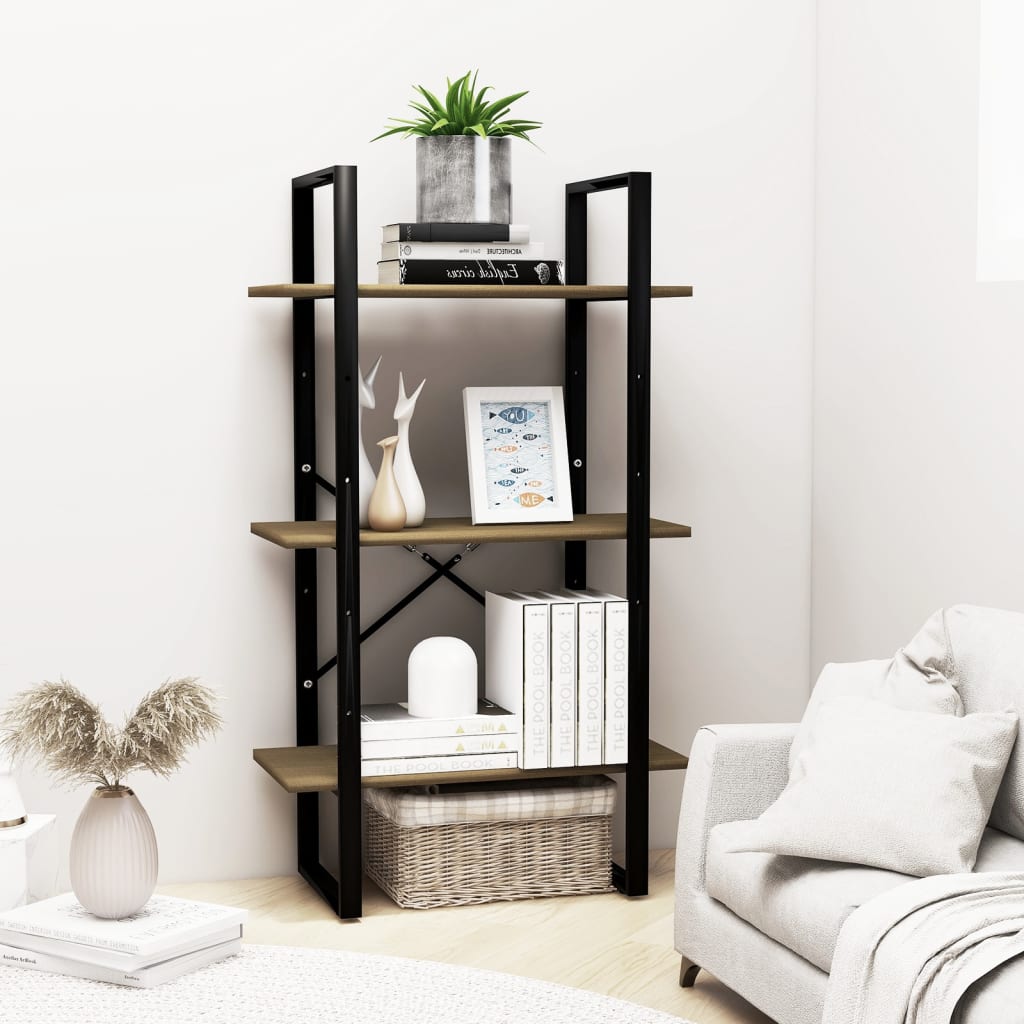 Étagère de rangement 60x30x105 cm bois de pin massif