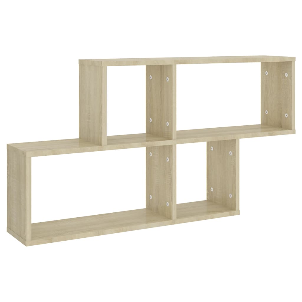 Étagère murale Chêne sonoma 100x18x53 cm Bois d’ingénierie