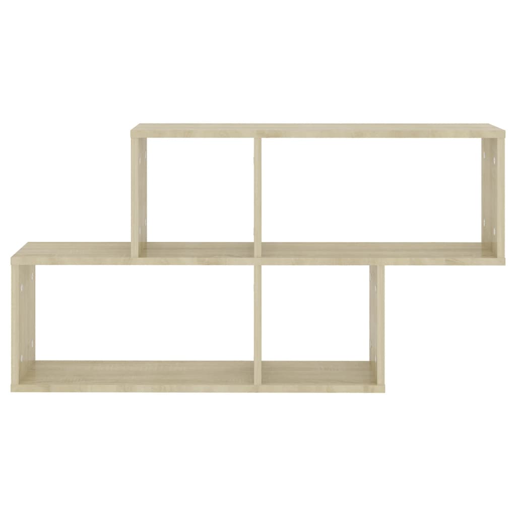 Étagère murale Chêne sonoma 100x18x53 cm Bois d’ingénierie