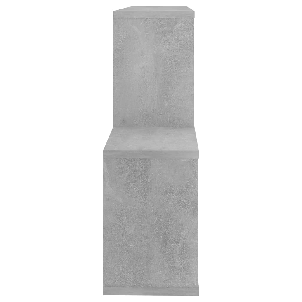 Étagère murale Gris béton 100x18x53 cm Bois d’ingénierie