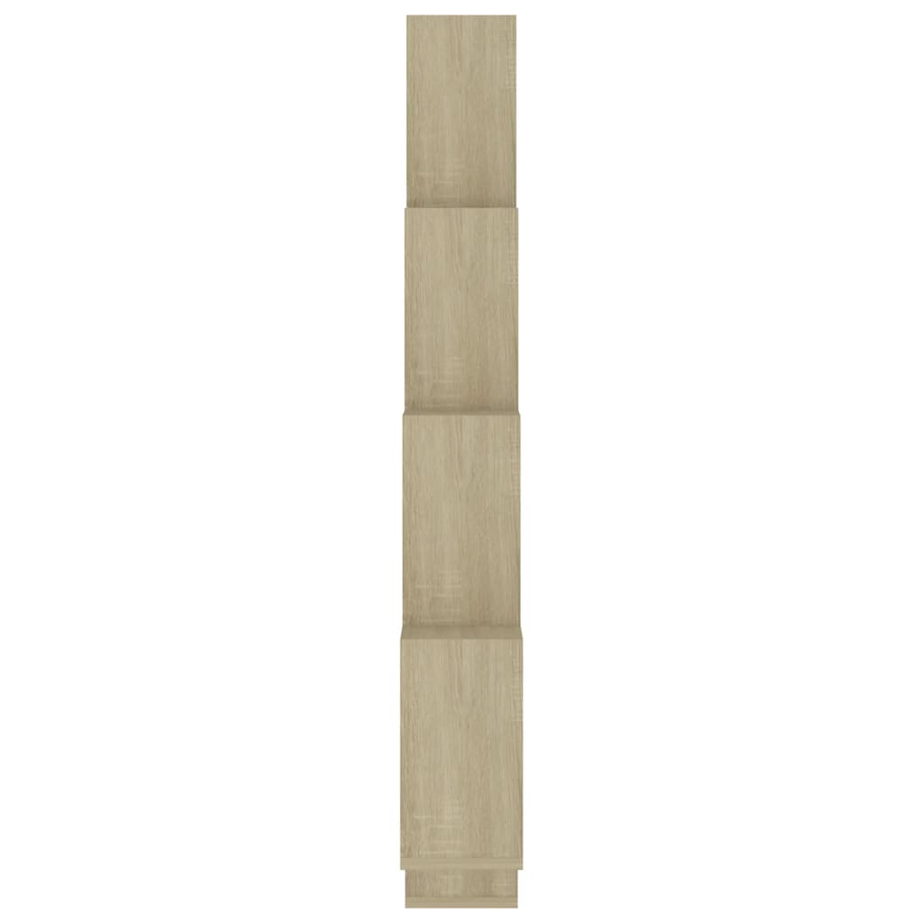 Étagère murale cube Chêne sonoma 90x15x119 cm Bois d’ingénierie