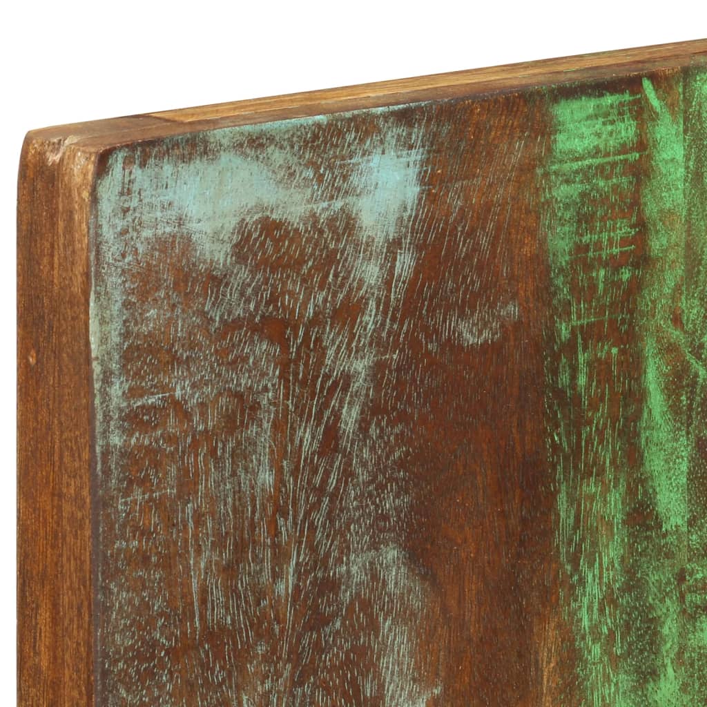Perchero de pared 2 piezas 36x3x110cm Madera maciza recuperada