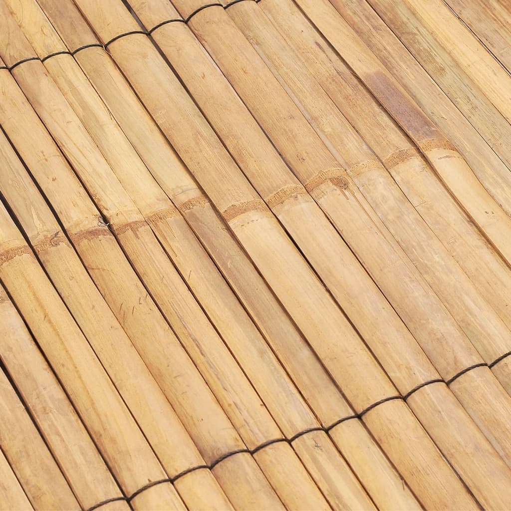 Lit à baldaquin 180x200 cm Bambou