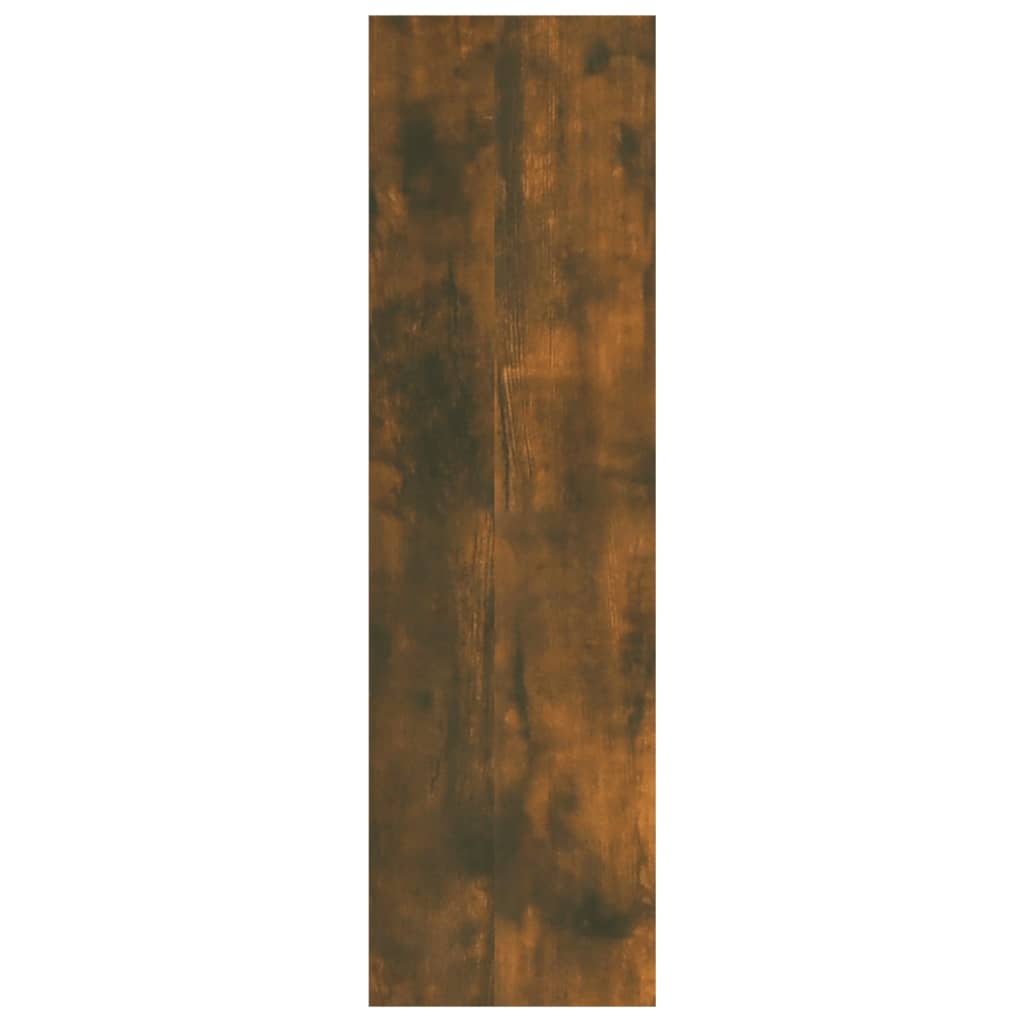 Étagère murale Chêne fumé 75x16x55 cm Bois d'ingénierie