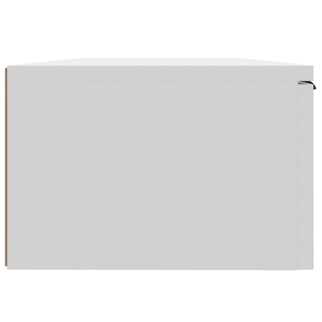 Armoires murales 2 pcs blanc 68x30x20 cm Bois d'ingénierie