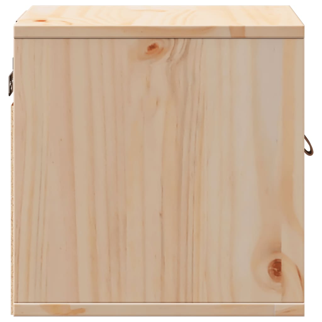 Armoires murales 2 pcs 31,5x30x30 cm Bois de pin massif
