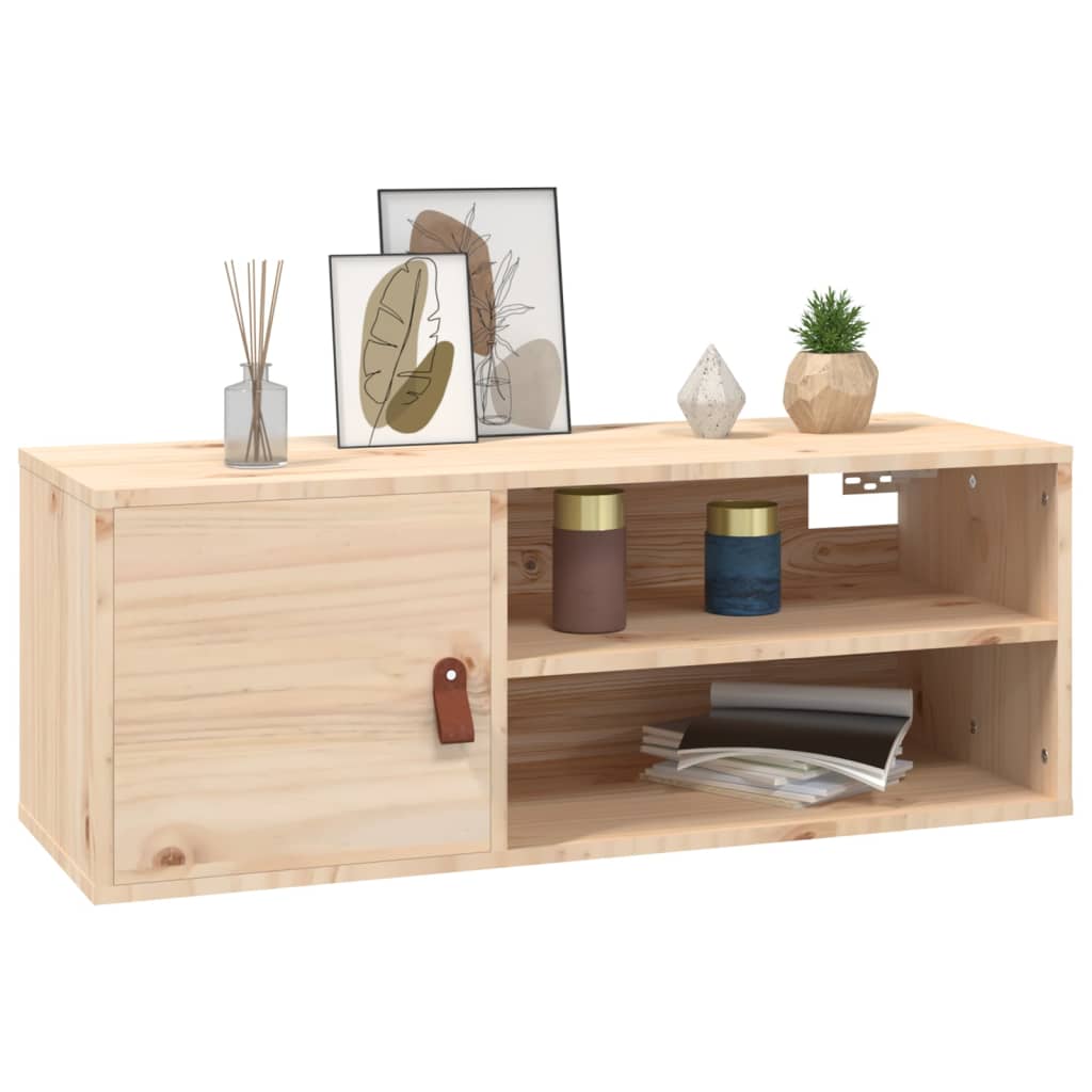 Armoires murales 2 pcs 80x30x30 cm Bois de pin massif