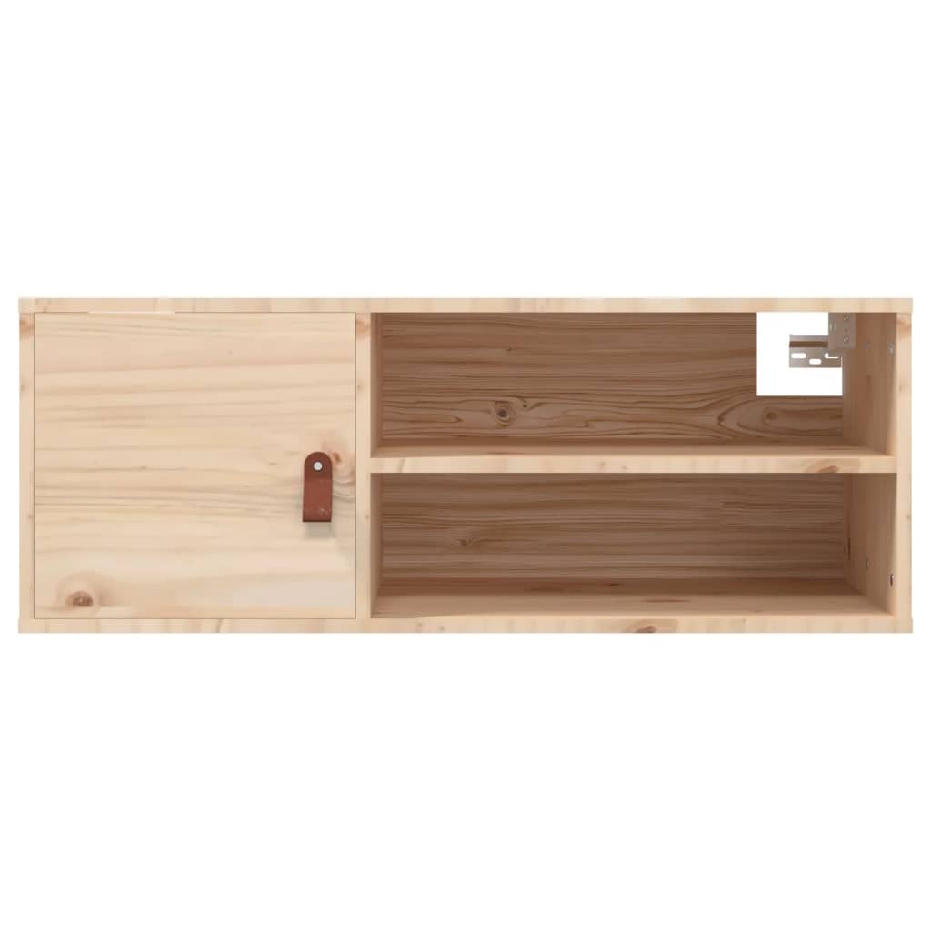 Armoires murales 2 pcs 80x30x30 cm Bois de pin massif