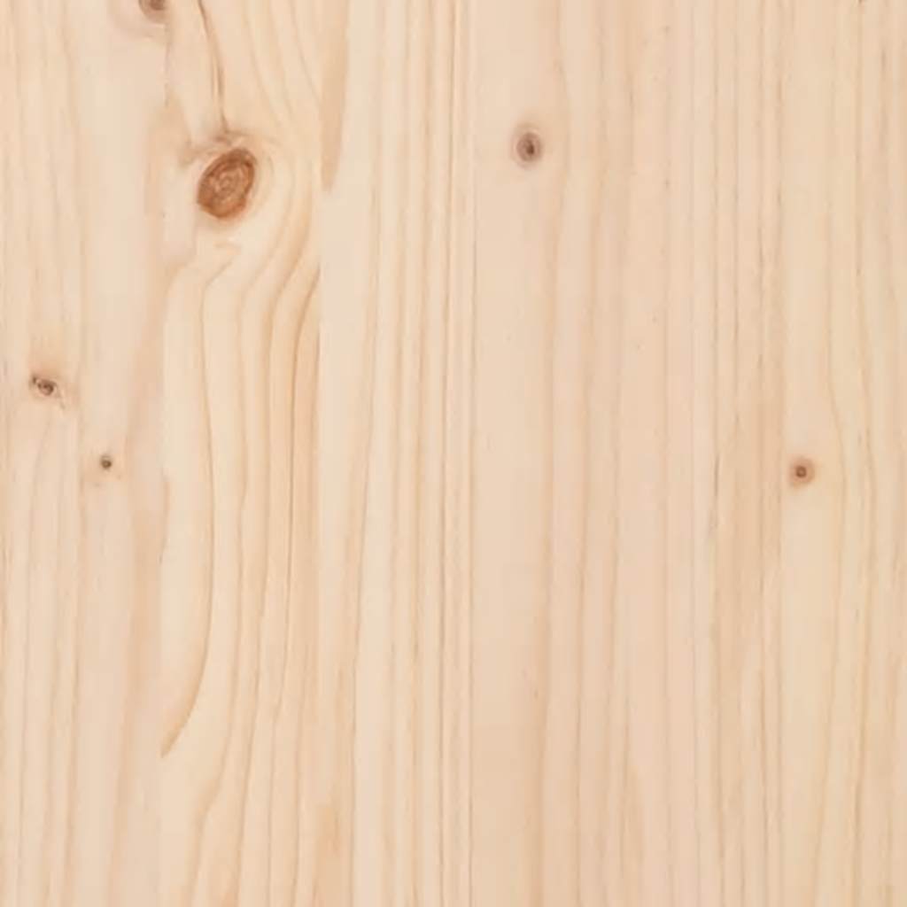 Lit superposé sans matelas 80x200 cm bois de pin massif