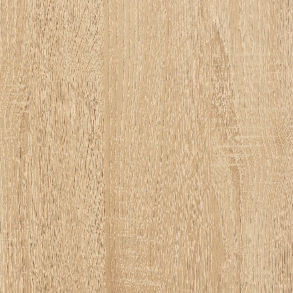 Table console chêne sonoma 150x29x75 cm bois d'ingénierie