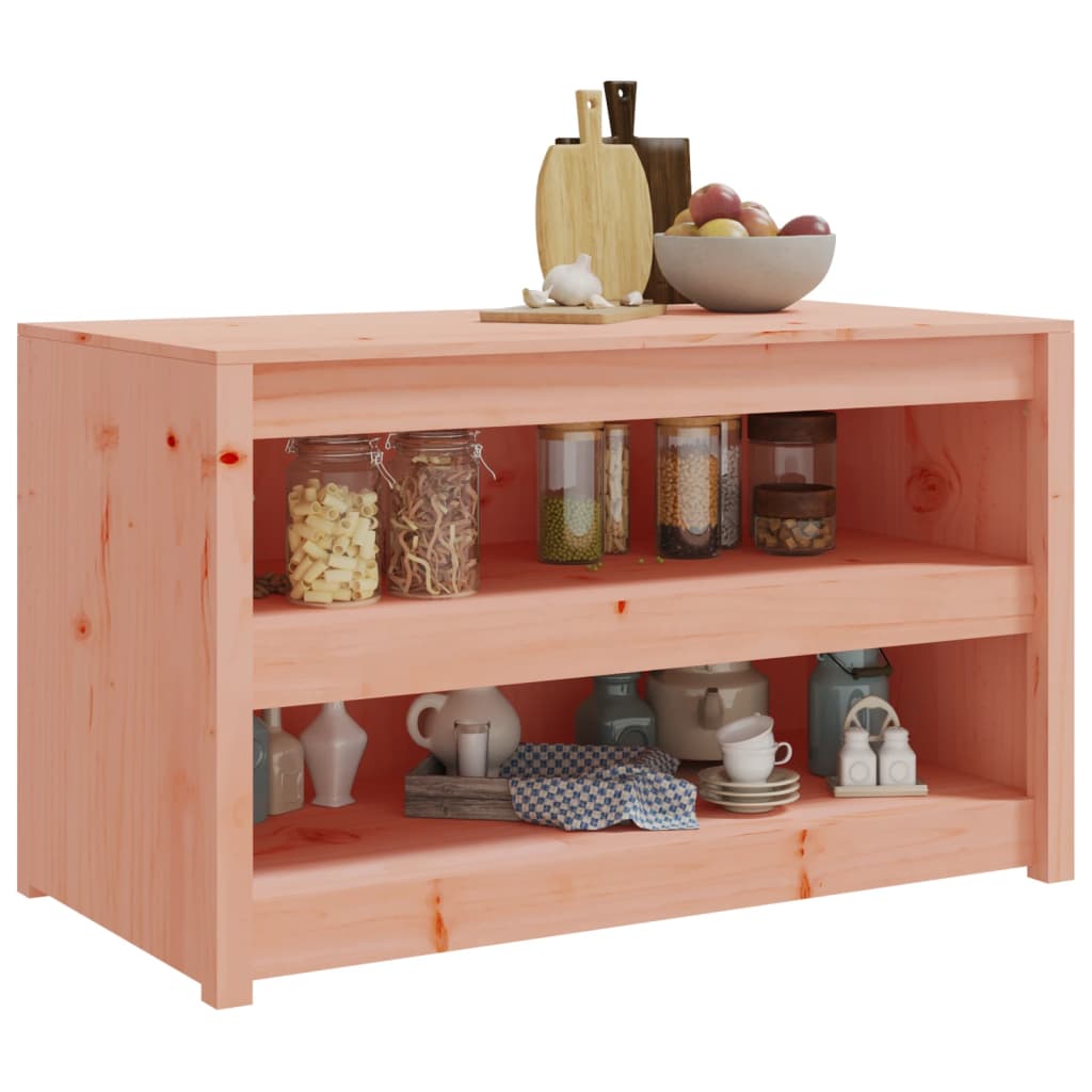 Mueble de cocina exterior 106x55x64 cm madera maciza Douglas