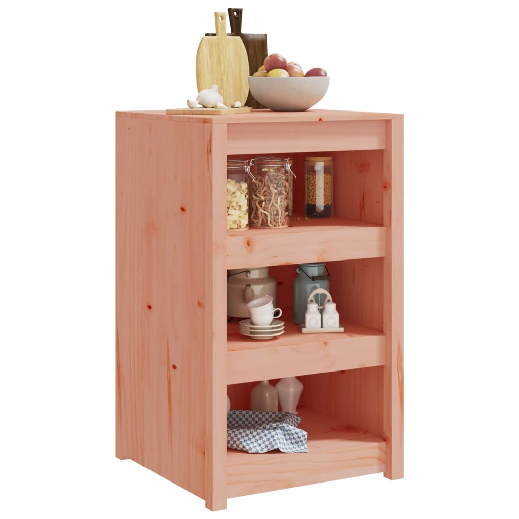 Mueble de cocina exterior 55x55x92 cm madera maciza Douglas