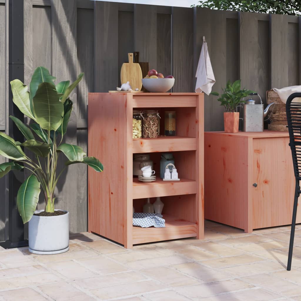Mueble de cocina exterior 55x55x92 cm madera maciza Douglas
