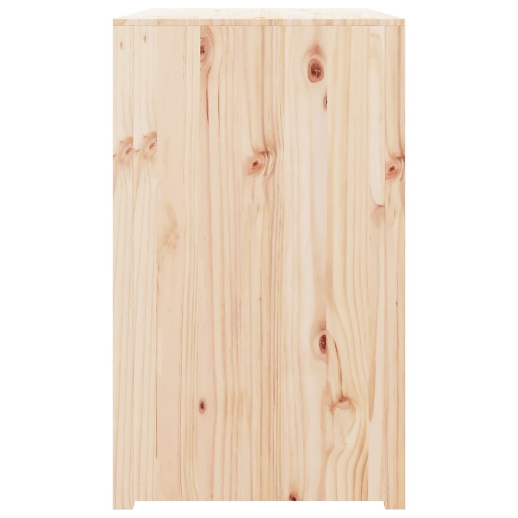 Mueble de cocina exterior 106x55x92 cm madera maciza de pino