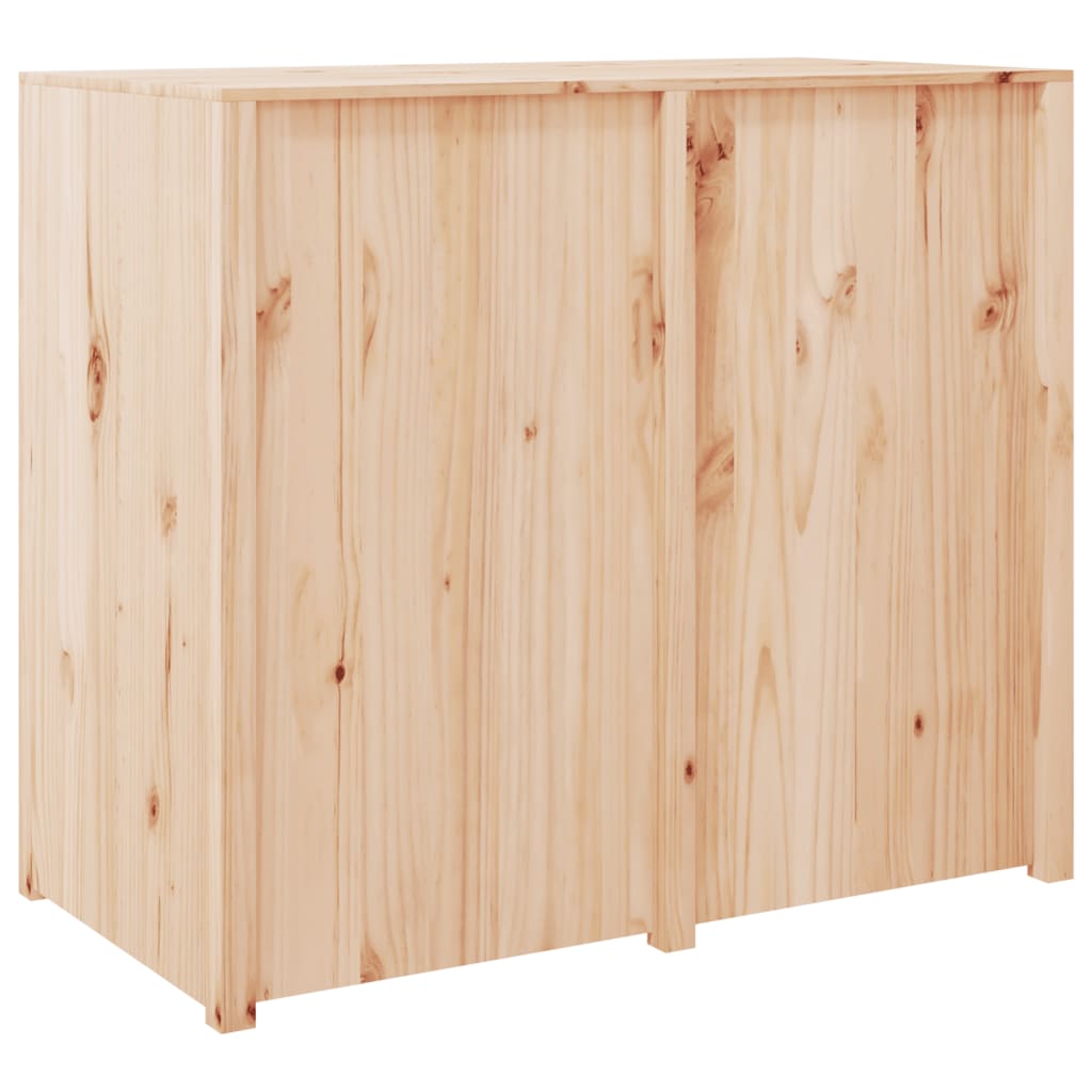 Mueble de cocina exterior 106x55x92 cm madera maciza de pino