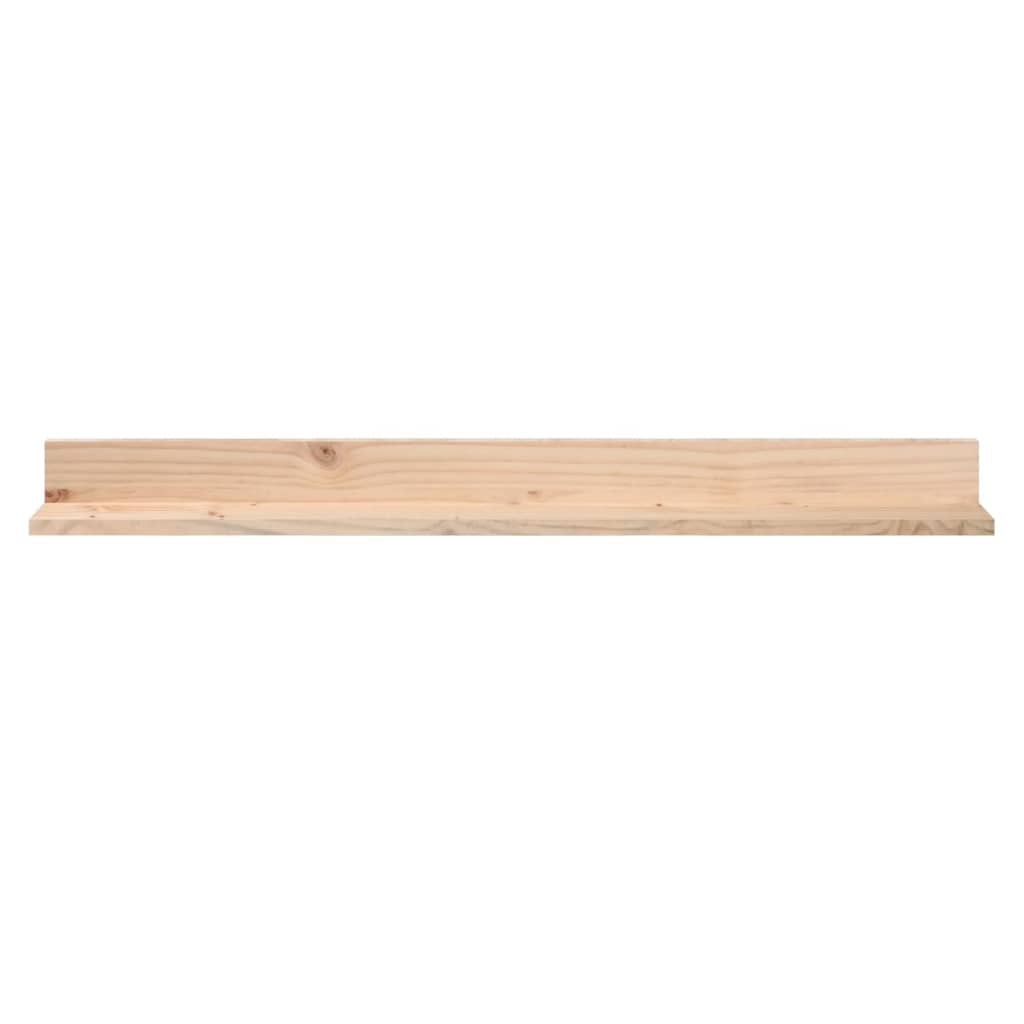 Étagères murales 2 pcs 110x11x9 cm Bois de pin massif
