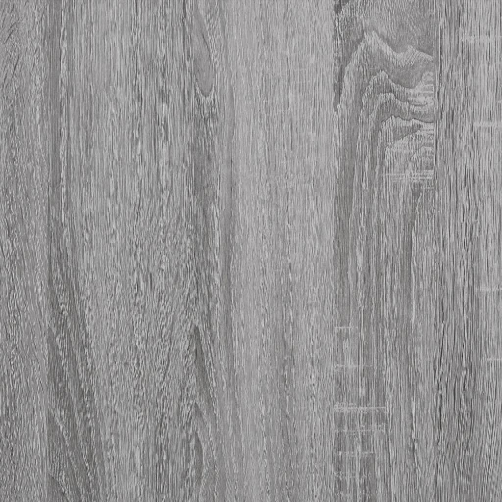 Étagère murale Sonoma gris 102x30x29 cm Bois ingénierie