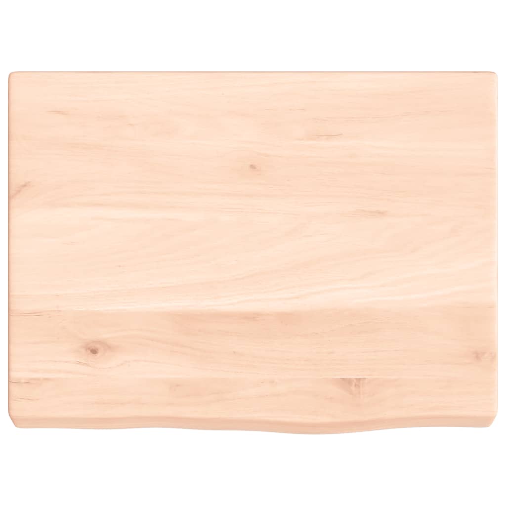 Étagère murale 40x30x(2-4) cm bois de chêne massif non traité