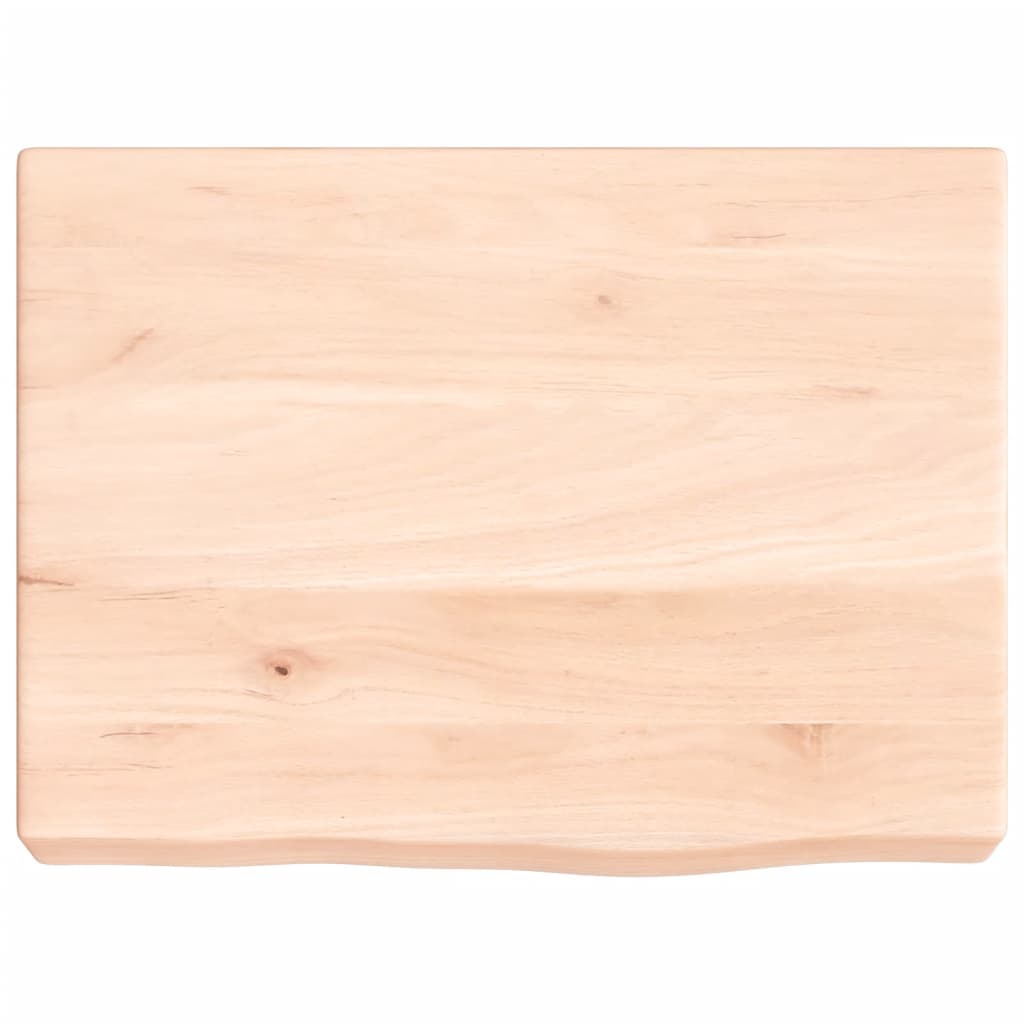 Étagère murale 40x30x(2-6) cm bois de chêne massif non traité