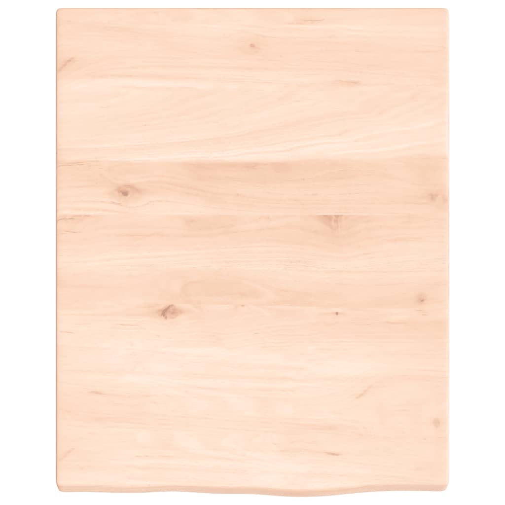 Étagère murale 40x50x2 cm bois de chêne massif non traité