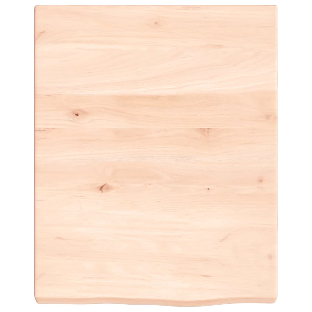 Étagère murale 40x50x(2-4)cm bois de chêne massif non traité