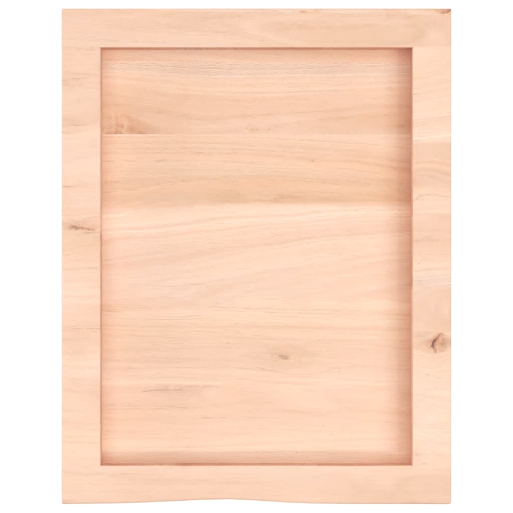 Étagère murale 40x50x(2-4)cm bois de chêne massif non traité