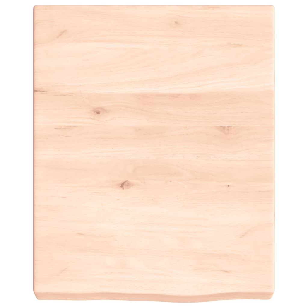 Étagère murale 40x50x(2-6) cm bois de chêne massif non traité