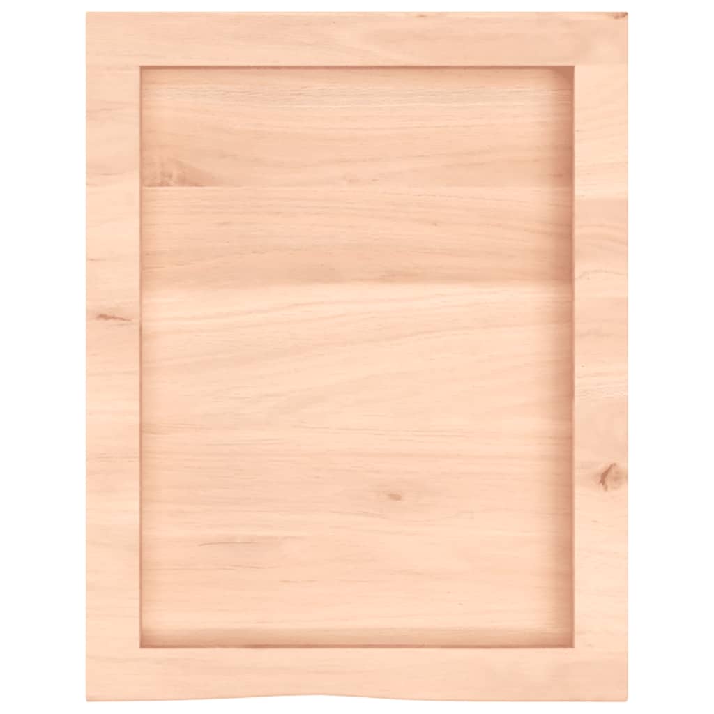 Étagère murale 40x50x(2-6) cm bois de chêne massif non traité