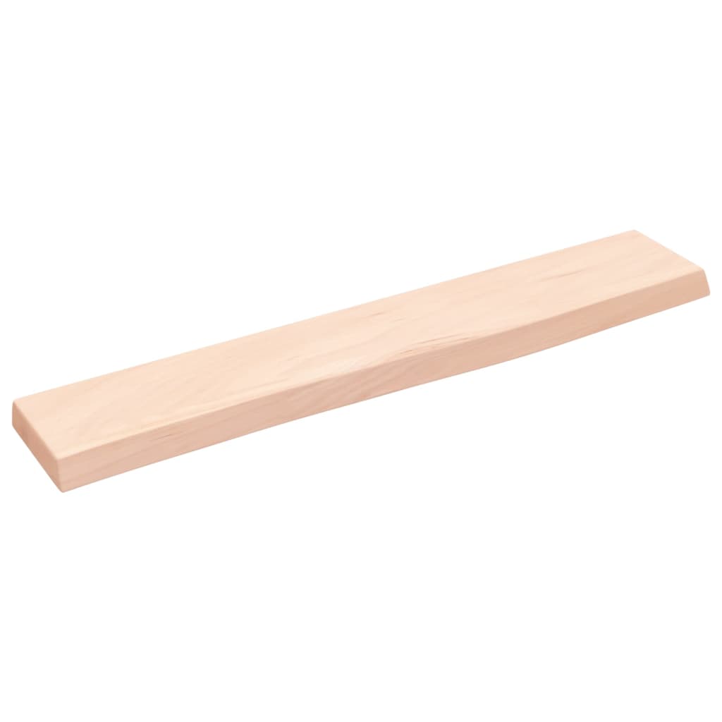 Étagère murale 60x10x2 cm bois de chêne massif non traité