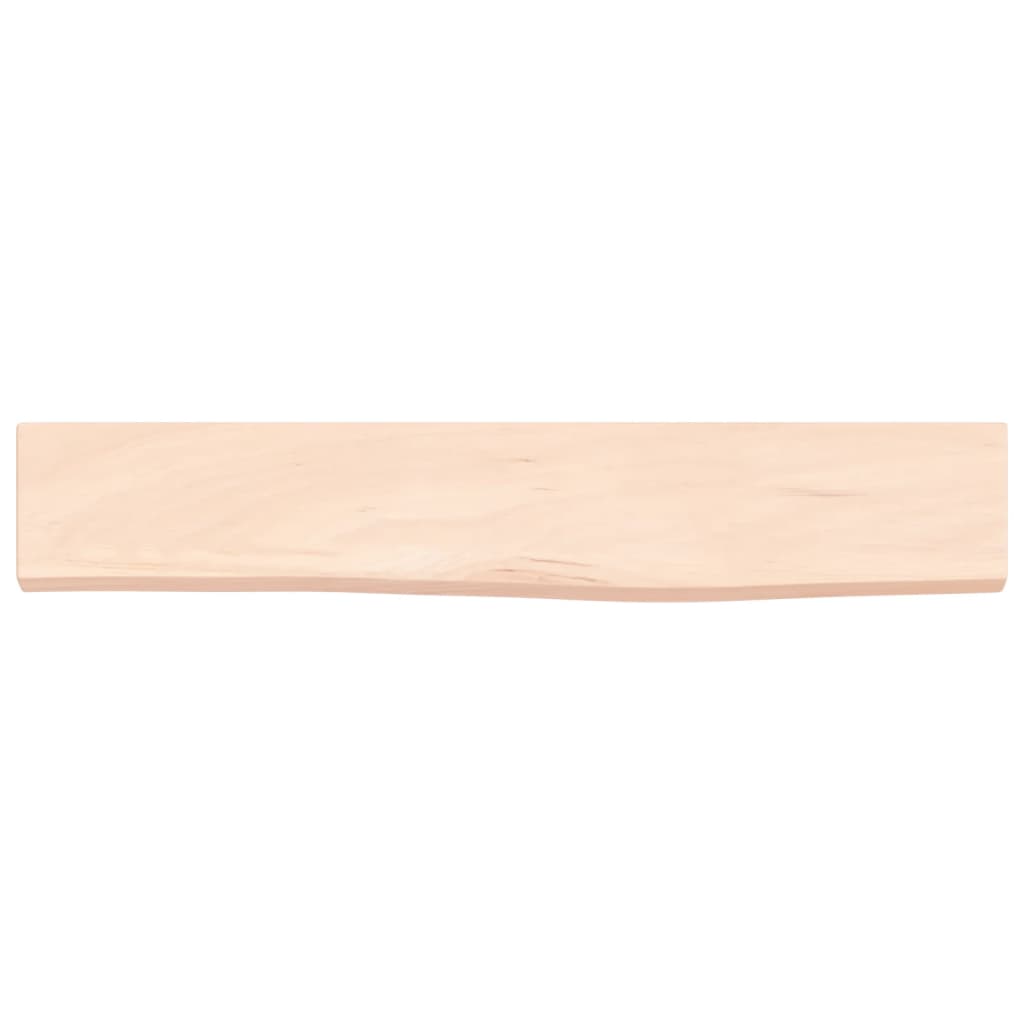 Étagère murale 60x10x2 cm bois de chêne massif non traité